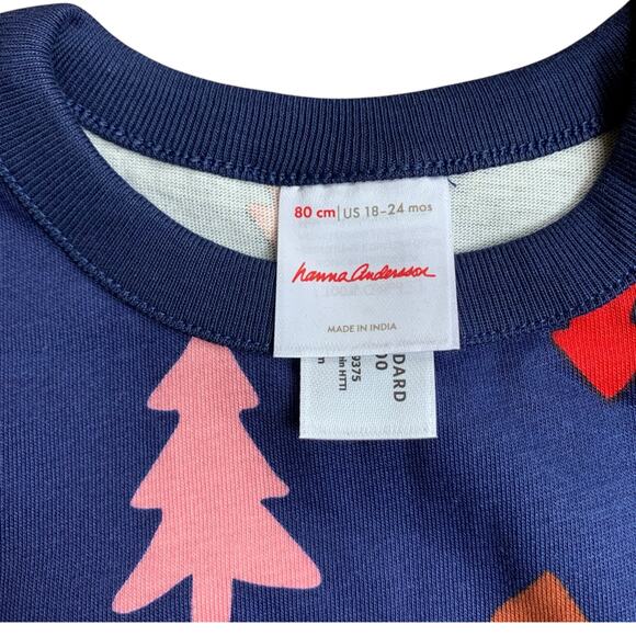 Hanna Andersson NWOT Printed Pocket Dress with Leggings - Picture 3 of 11